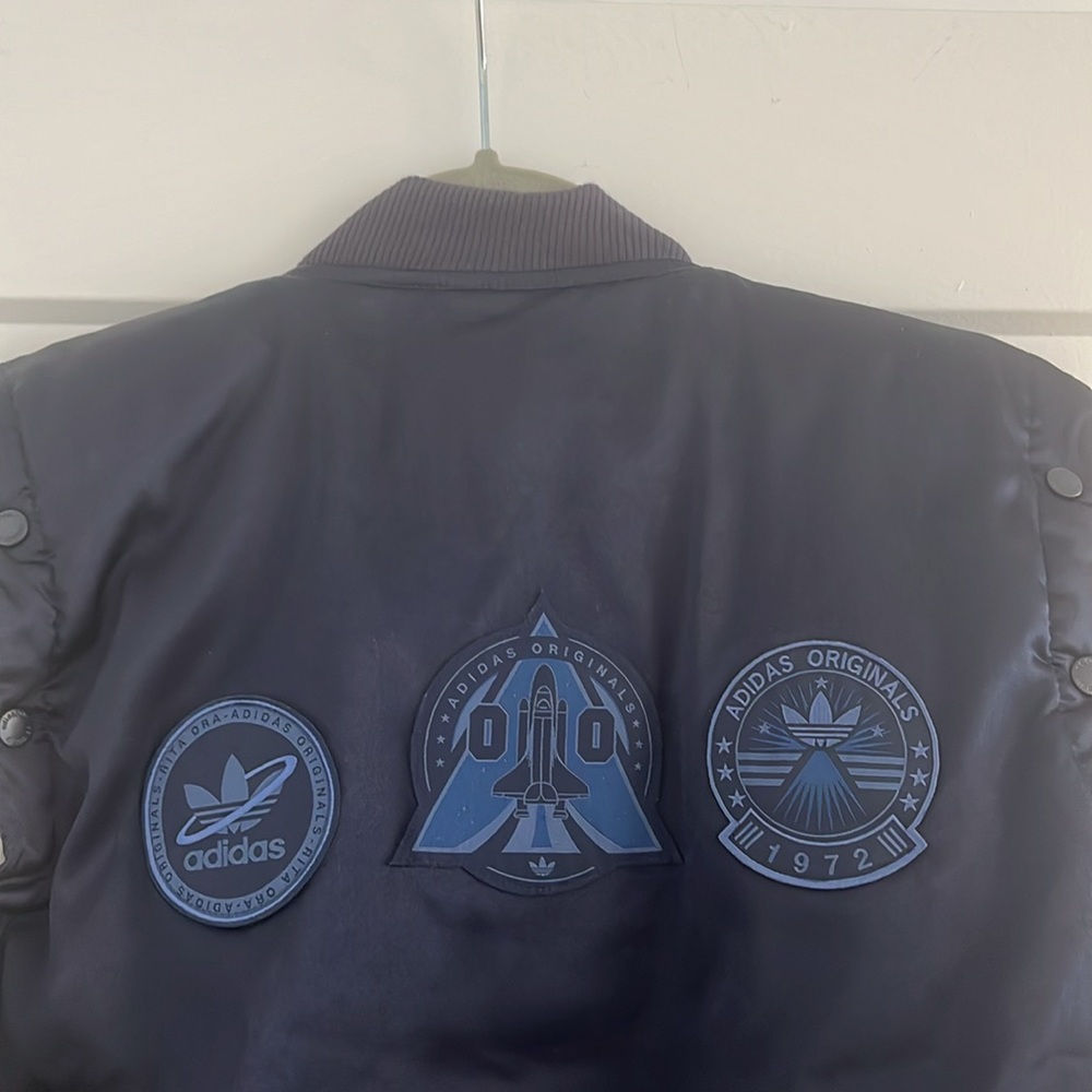 ADIDAS Rita Ora Cosmic Confessions Satin Bomber - Picture 7 of 7